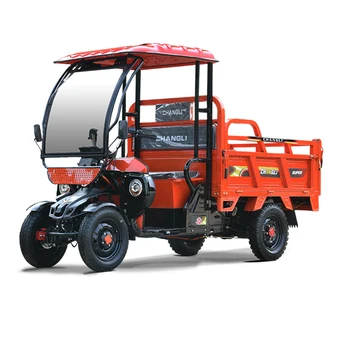 China's high quality electric four-wheeler loaded from the discharge of agricultural vehicles