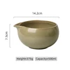 Glazed Matcha Bowl-5.6inch