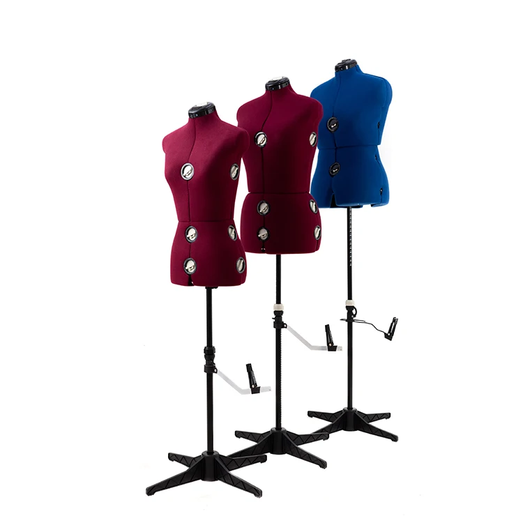 Mod150m Adjustable Design Clothes Mannequin Female Dress Form
