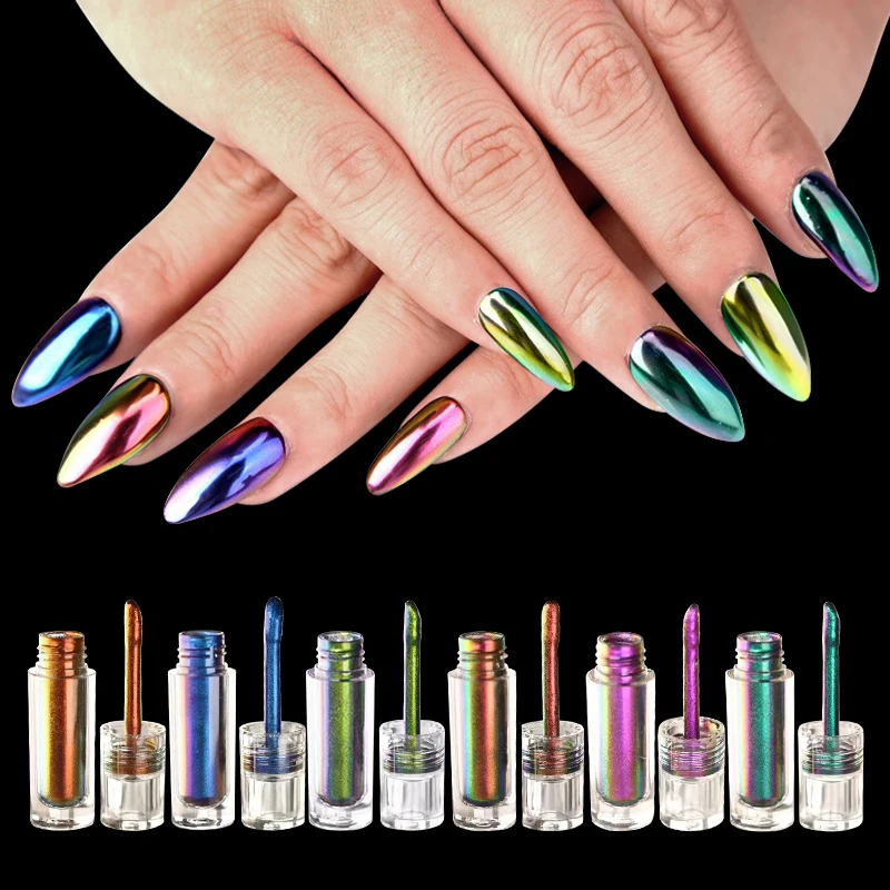 Bin New Arrival Chrome Liquid 3ml Magic Metallic Mirror Effect Mirror