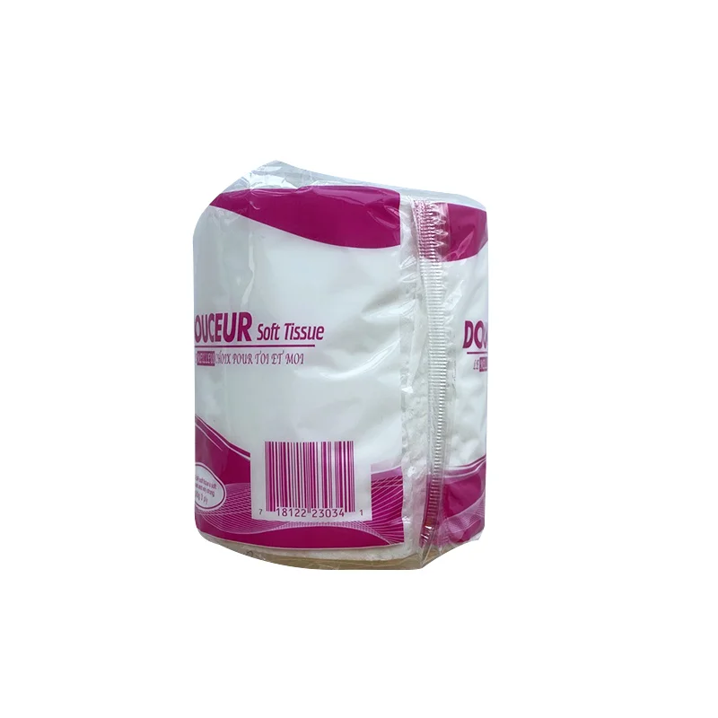 Soft Smooth Unbleached 3 Ply Bamboo Toilet Tissue Paper Towels Bathroom Disposable Roll Paper
