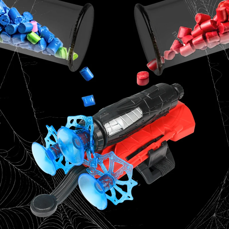 Spider Man Web Launcher Toy with Suction Cups Custom Logo OEM