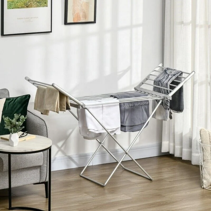Winged Freestanding Large Heated Clothes Airer Extra Large Heated