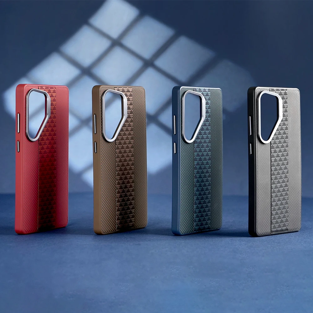 Custom PU Leather Phone Case for Samsung Triangular Pattern Case Cover for iPhone 12 13 14 15 16 17 Pro Max