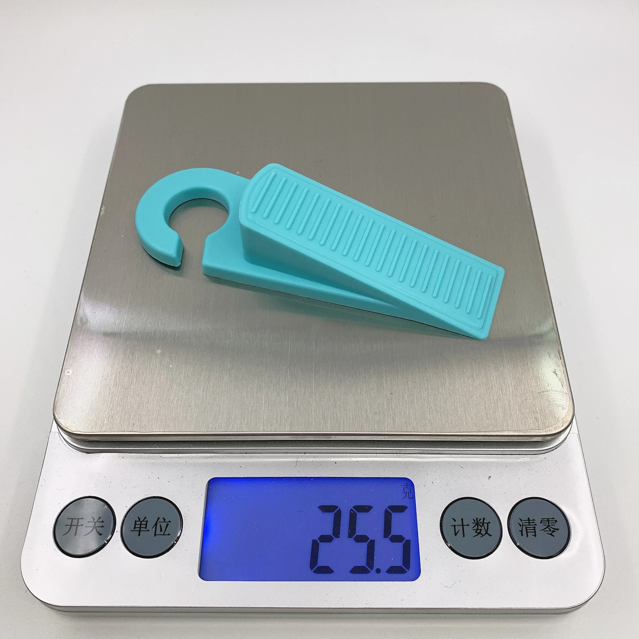 Экологически безопасная цветная резиновая дверная пробка, детская резиновая дверная пробка с крючком