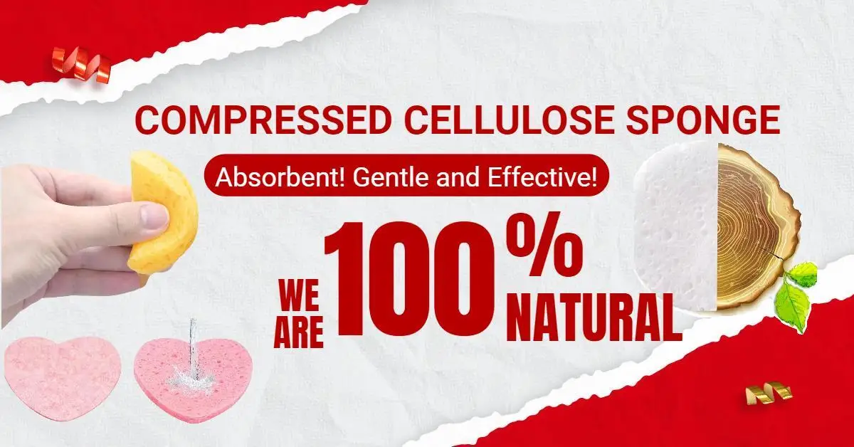 Expandable Facial Cleaning Compresses Cellulose Sponge Block| Alibaba.com