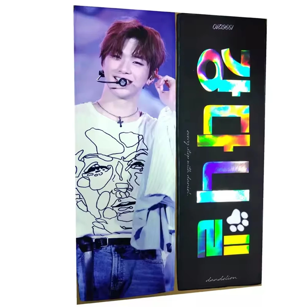Fabric Banner Custom Logo Personalized Printing Gift Kpop Star Party Concert Birthday Hand Banners Slogan Banner