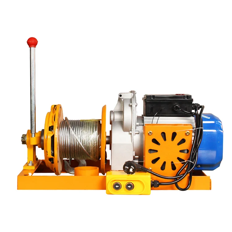 Platen Safety Portable Monorail Rope Pulley Hoist Lifter 50 Ton Buy