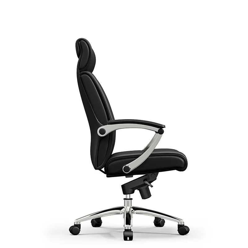 Wholesale High End Office Genuine Pu Leather Office Chair Custom