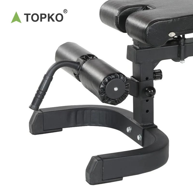 TOPKO Adjustable Foldable Bench Press Workout Gym Exercise Fitness Bench Dumbbell Bench