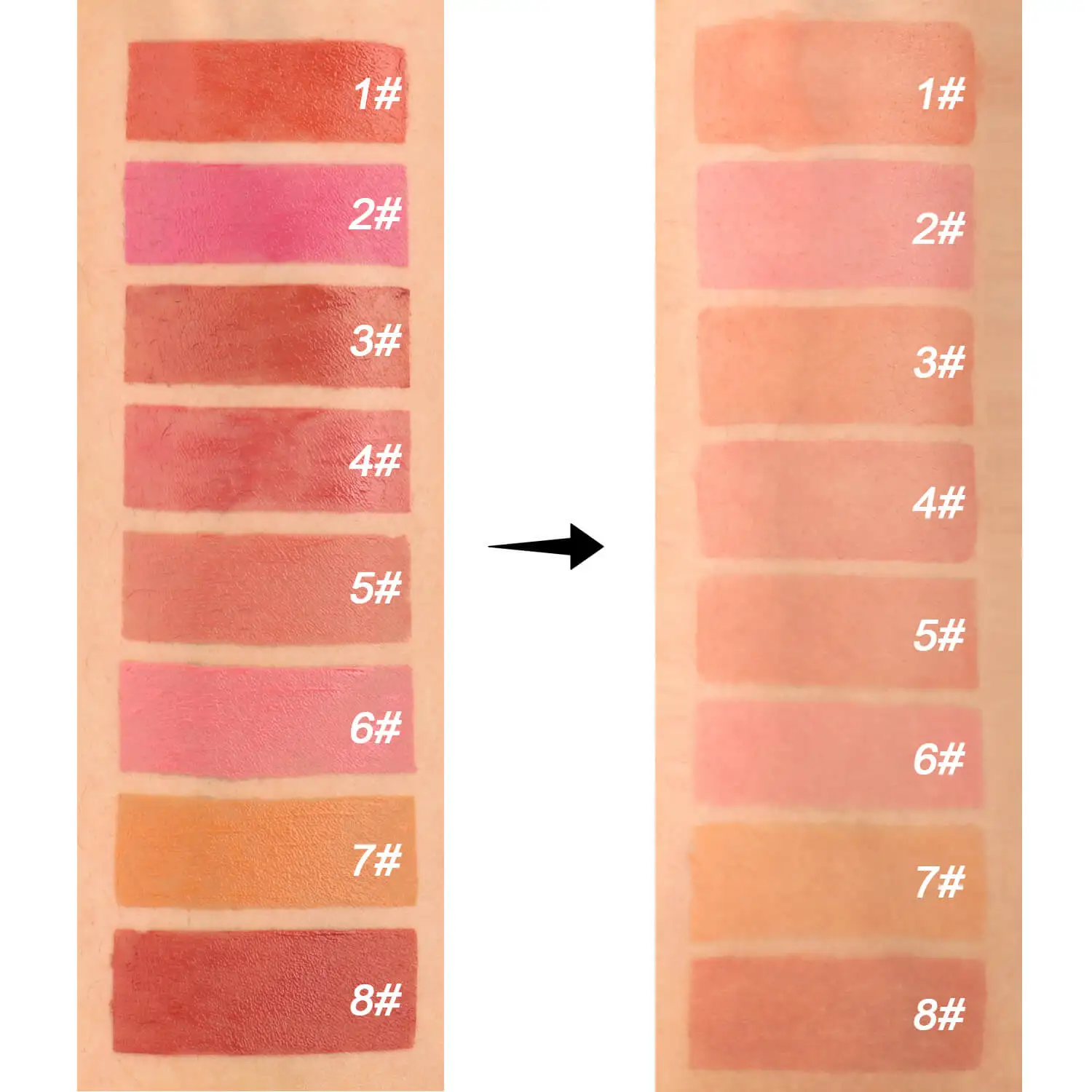 Высококачественные Румяна для веганов, оптовая продажа жидких румян, фирменные румяна, жидкие матовые жидкие румяна