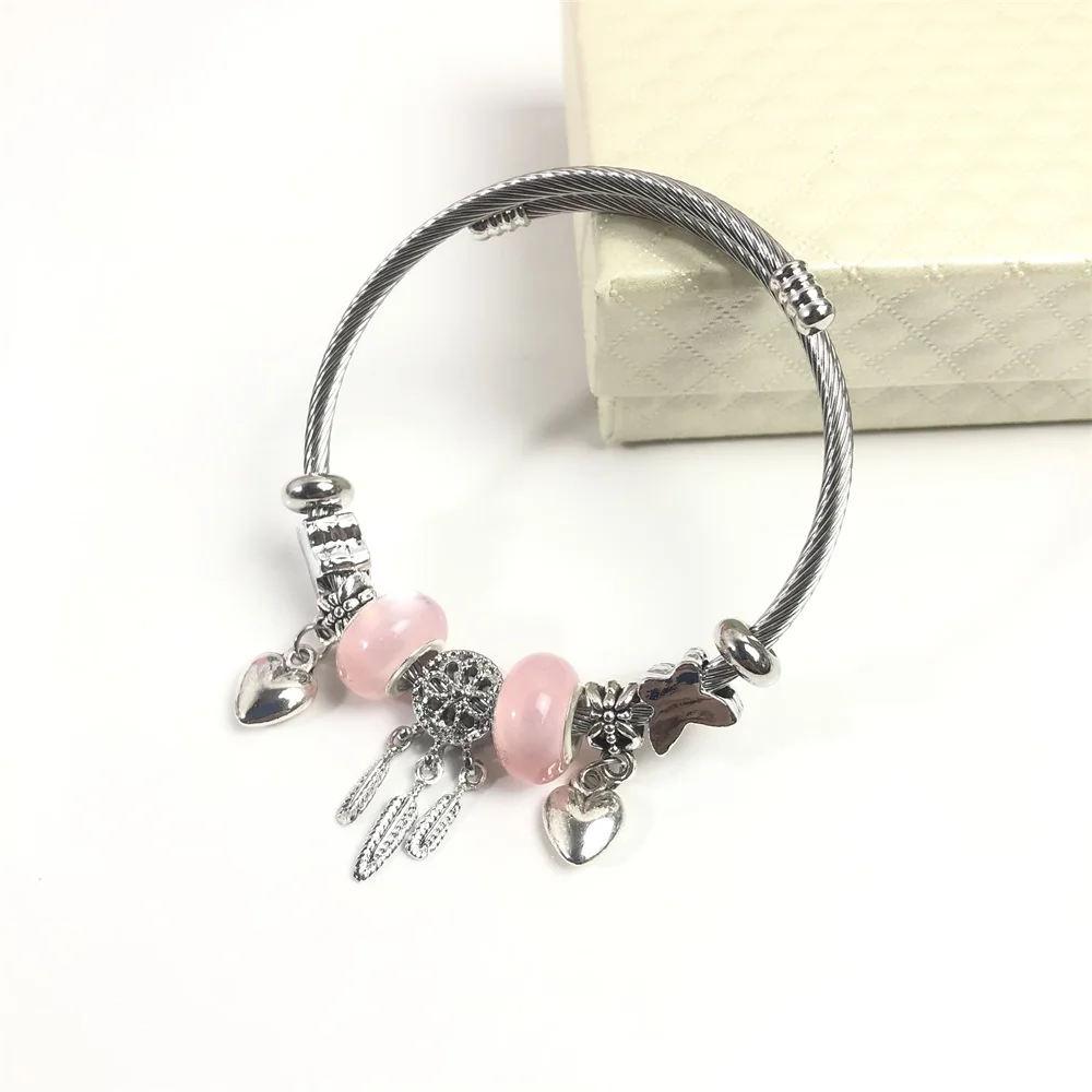 Pandora Bracelet Argos Colors Dreamcatcher Charm Bangles Trendy