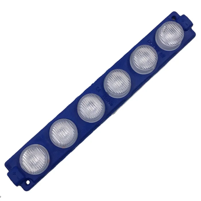 6w 3030 6 LED Module Strip Light Ce DC 12V IP67 OEM 20 75 Injection Led Modules Light Box Led Canopy Light Waterproof 100 180