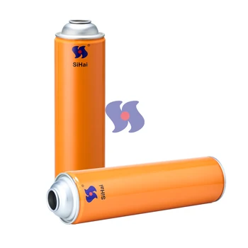 Diameter 70mm Deodorant with Custom Logo Printing Empty Aerosol Metal Spray Tin Can