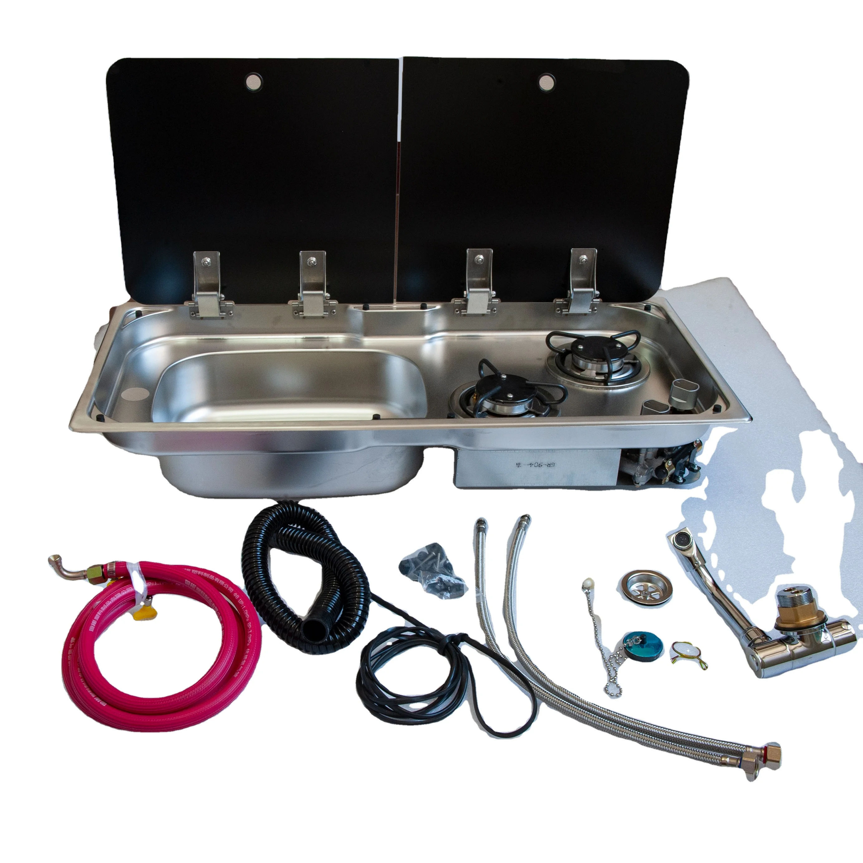 NINGBO GUANGRUN CANRUN CAN STYLE DOMETIC STYLE  GAS STOVE KITCHEN SINK COMBINATION 904