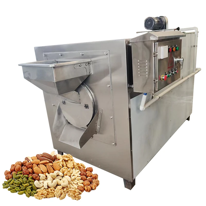 Energy Conservation Chocolate Baking Machine Cocoa Beans Roaster