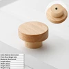 Colore legno naturale -W6510- D40mm*H25mm