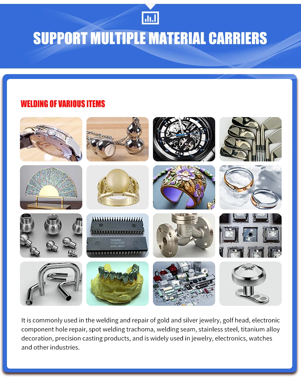 NEW Mini100W Laser Welder Jewelry CCD Control System Welding Cutting Metal Accessories Features Max Brand Laser Source Core