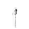 silver tea spoon