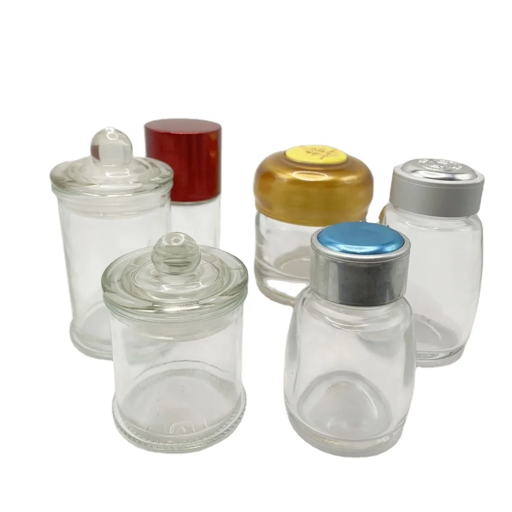 High quality glass bottle acrylic plastic bottle transparent capsule bottle for saffron