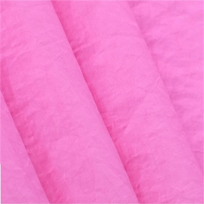 Fresh and breathable Crepe Crinkle Style 310T 40D 100% Nylon taffeta Fabric for down jacket