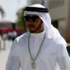 White robe + white headscarf + headband