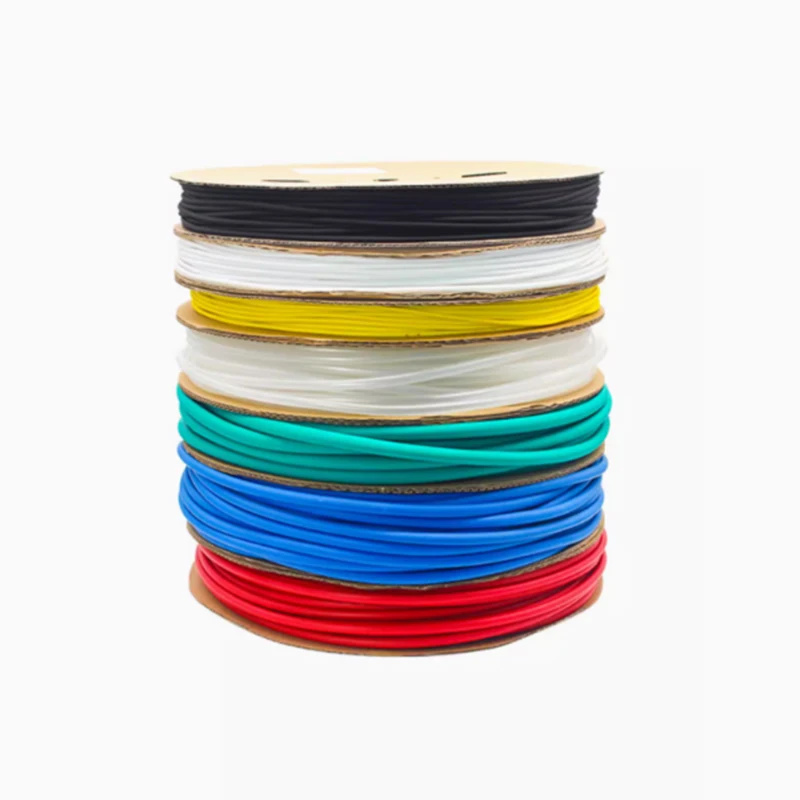 Customized specification 0.8 multi-color heat shrink tube 105C 2:1Insulated heat shrink Sleeve