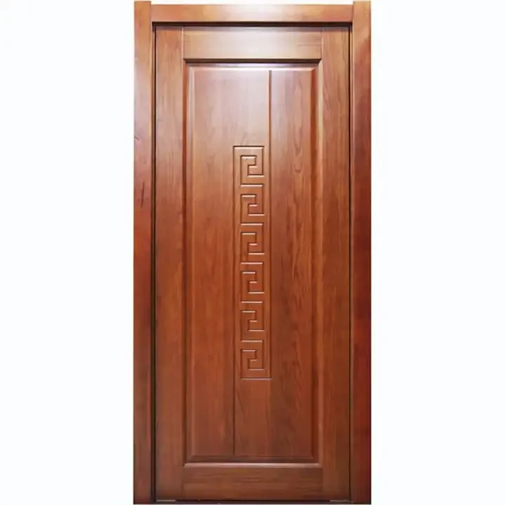 New Arrival Simple Style Interior Room Door Design Solid Wood Interior Doors Soundproof Wood Door