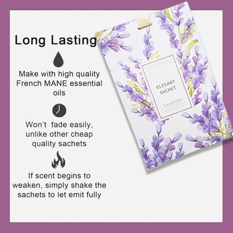 Fragrance Scented Sachet For Drawers And Closets Sachet Bags Lot Of 12