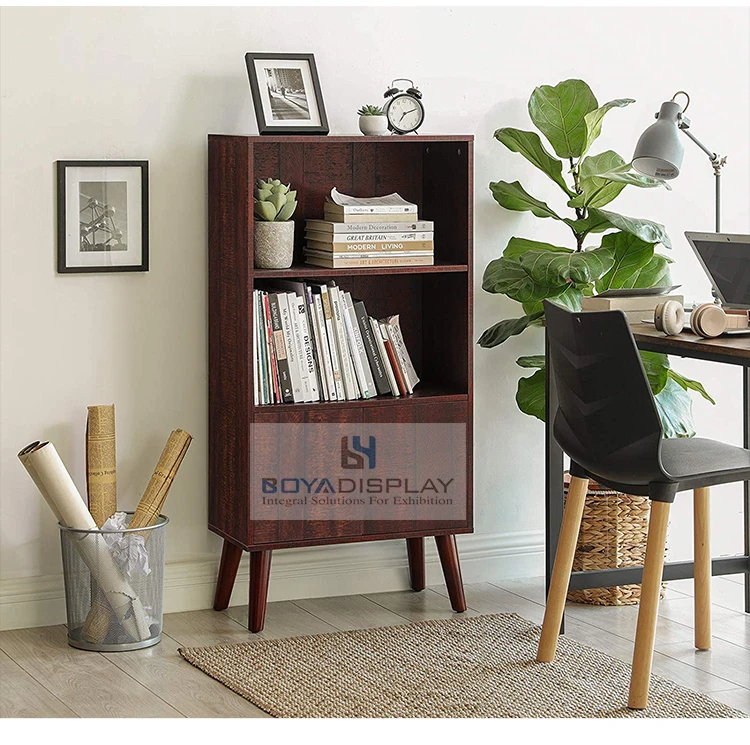 Belham living carter mid 2024 century modern small bookcase