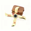 Sasuke Shuriken giratorio (oro) -10cm