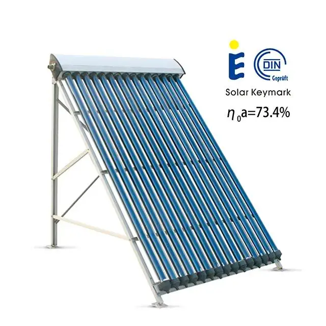 Производитель MICOE Solar Keymark, одобренная вакуумная трубка, тепловая трубка, солнечный коллектор с тепловой трубкой для системы отопления