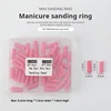 50 mini sand rings (120 # /240 #   Pink)