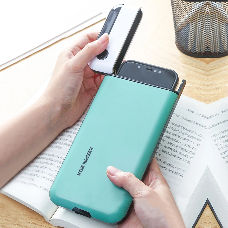  Portable Lock Box with Timer for iPhone and Android Phone, Help  to Be Self-Discipline and Focus to Achieve Goals, Prevent Phone Addiction  (M, Green) : Cell Phones & Accessories