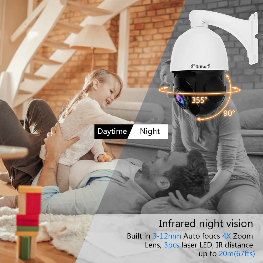 
2019 360 градусов IP 8MP 4K система камер видеонаблюдения 8MP 