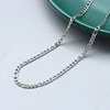 3mm Figaro Chain 40+5cm