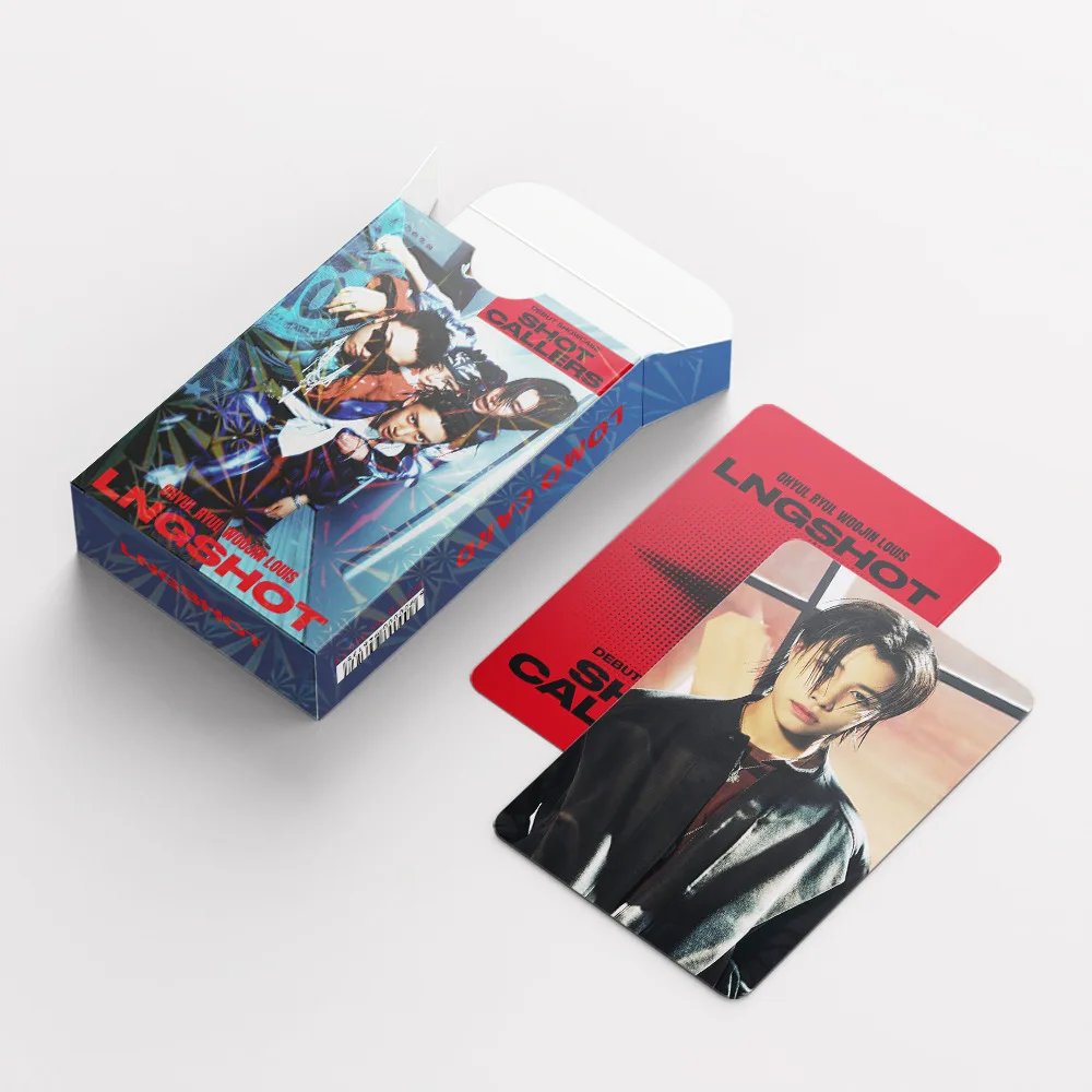 92Pcs/Box LNGSHOT 1st Album Card SHOT CALLERS Mini Stickers RYUL