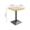 Square table(60*60)