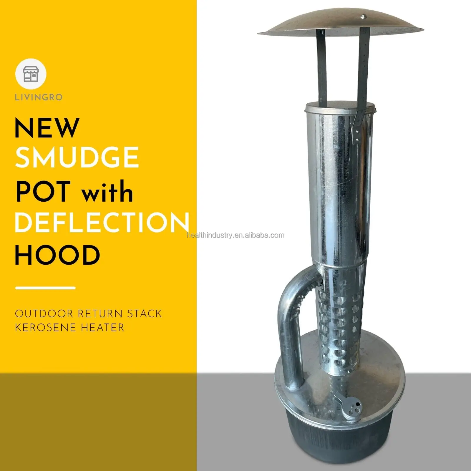 Orchard Heaters/smudge Pot /diesel Burning Heaters With Bottom Stand