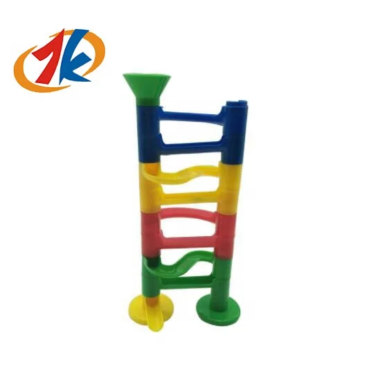 2024 new game set promotion toys plastic kids mini assemble strategy marble run toys OEM/ODM customized