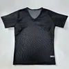 Black Mesh Sweatproof Undershirt V Neck Shirt