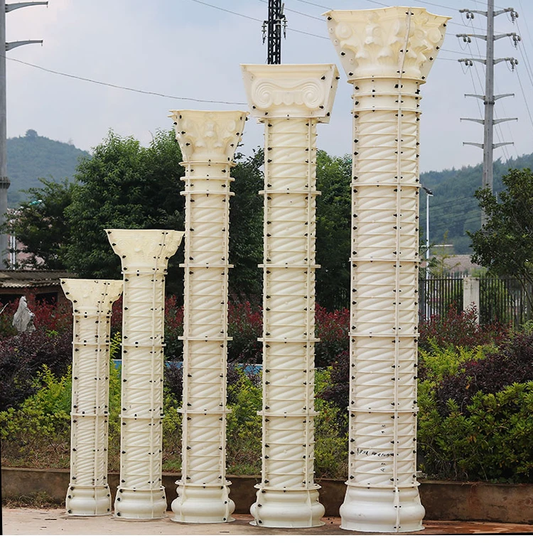 Cheapest Concrete Moulds Adjustable Cast Concrete Sculpture Column