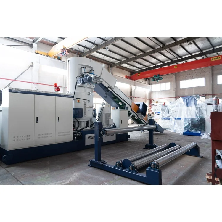 LLDPE LDPE Film Polypropylene Jumbo Bag Granulating Plastic Pelletizing Machine