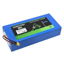 VariCore 60V 25/30/35/45Ah 21700 16strings Lithium Ion Battery Pack for 67.2v Batteries with BMS Protection