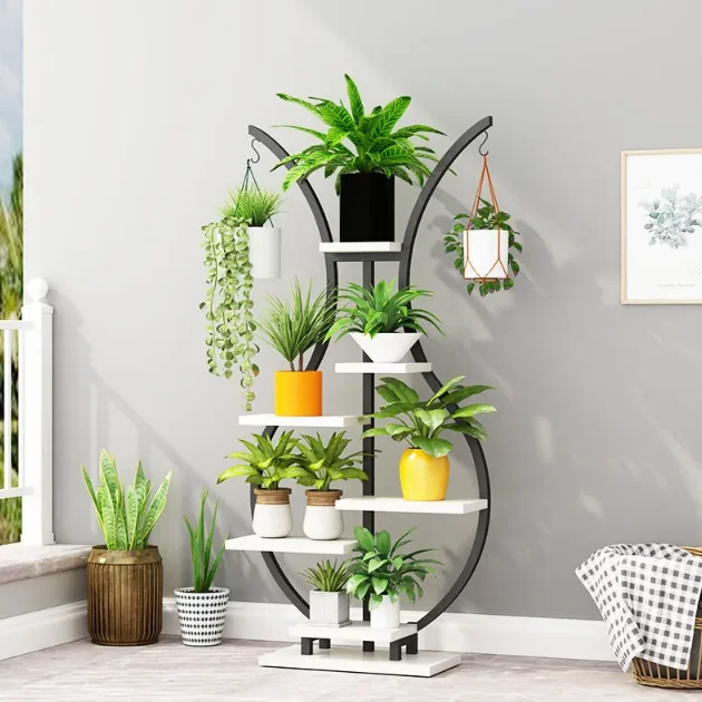 pflanztopf modern 2 x XL Pflanzkbel / Pflanztopf LIKE  58 x H 51 cm - Anthrazit