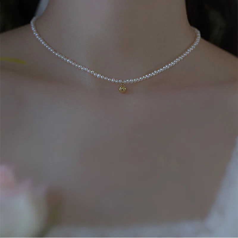 Natural Freshwater Pearl Choker 