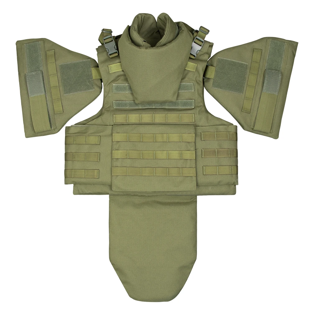 Obshorse Uhmwpe Camouflage Plate Carrier With Groin Protective Pad