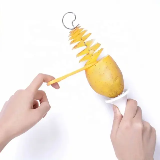 1 Set Modern Electric Vegetable Spiralizer Kitchen Accessories Cutter Slicer for Potato and Cucumber Kitchen Gadgets