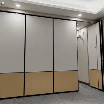 Soundproof Folding Partition and Sliding Walls Operable Movable Door for Office to Divide the Room