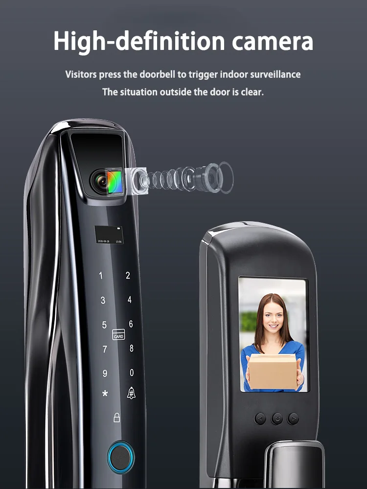Computer Camera Lock Detection Security Door Lock Smart Face Recognition Candado Inteligente ...